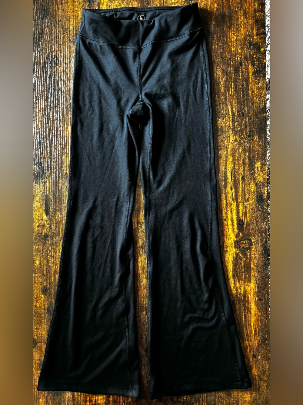 Reflex 90 Degree Girls Black Active Flare Pants size 12